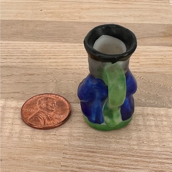 Miniature Toby Mugs Set of 5 Mugs Made in Japan Rare Vintage - Picture 15 of 16